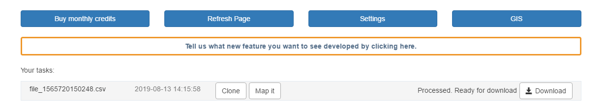 download final geocoded data